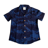 Camisa Camuflada Azul